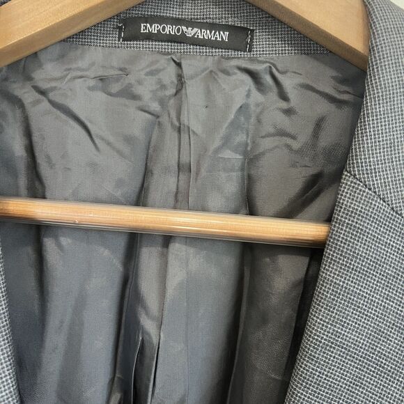 Emporio Armani G Line Deco Super 150’s Jacket Size 54 - Picture 6 of 14